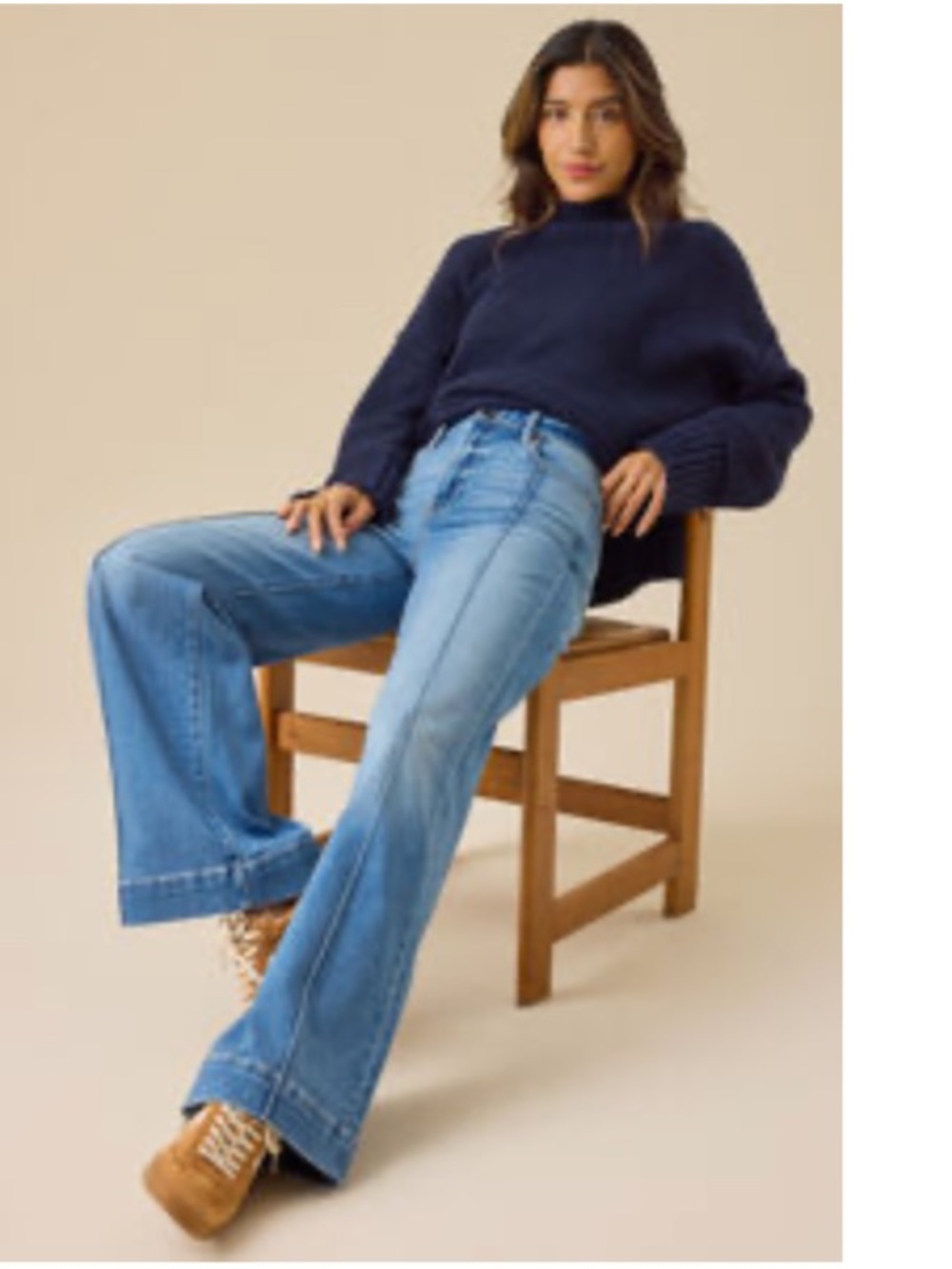 Altar'd State Light Blue Washed Denim Jeans